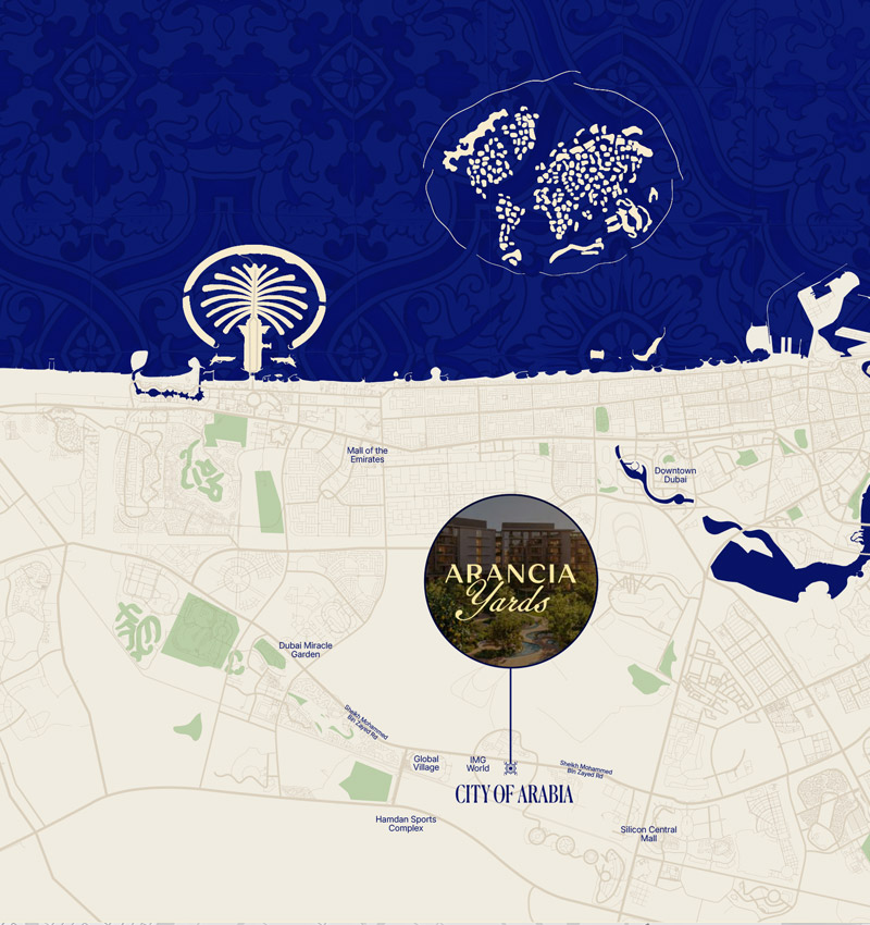 Arancia Yards City of Arabia Dubai